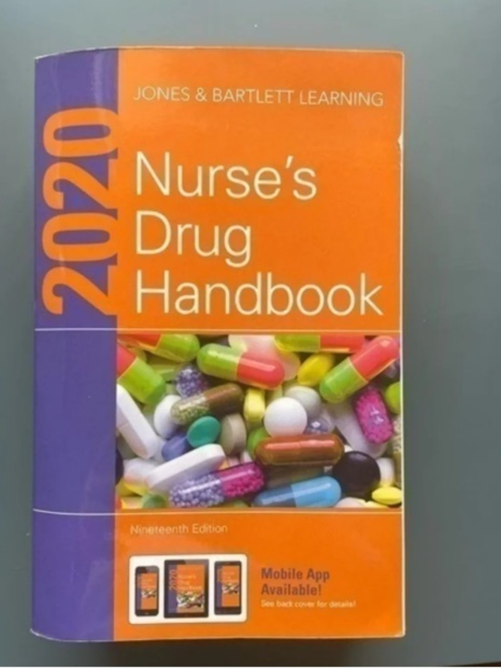 Jones & Bartlett Learning 2020 Nurse's Drug Handbook - Orange